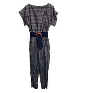 Vintage Young Edwardian by Arpeja Jumpsuit 1970s Size 13/14